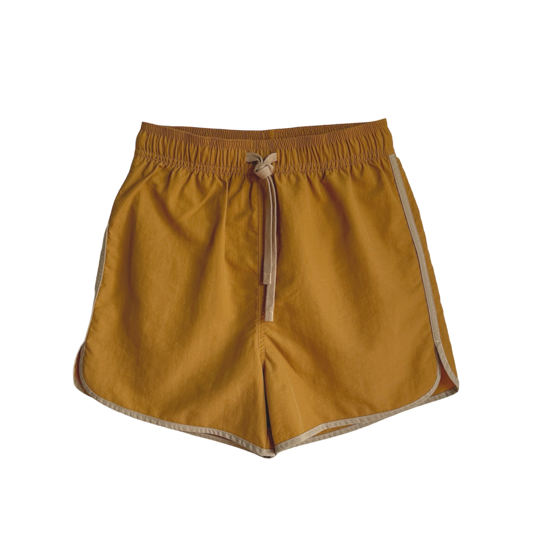 THE QUICK DRY SWIM SHORT - CAMEL