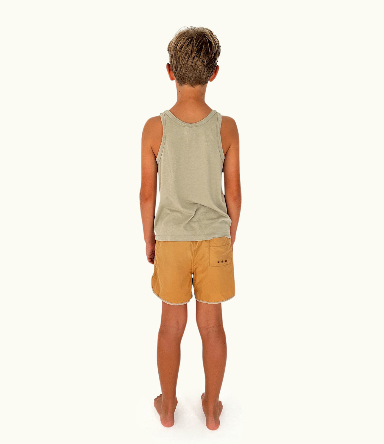 THE QUICK DRY SWIM SHORT - CAMEL